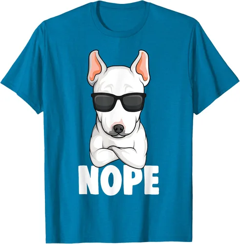 Vista 61 de Camiseta de perro Bull Terrier para niños y mujeres, Negro