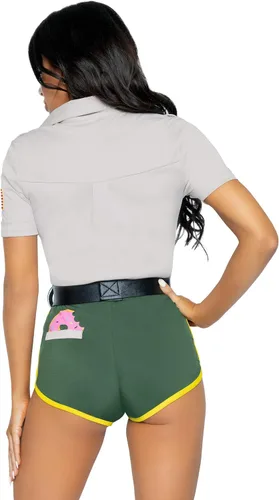 Vista 3 de Leg Avenue - Disfraz de policía para mujer