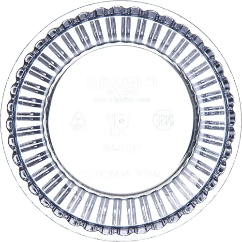 Vista 4 de Carlisle FoodService Products Ramequín de plástico estriado, 4.5 onzas, transparente