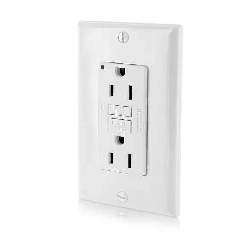 Vista 34 de Leviton SmartlockPro Interruptor con enchufe de doble polo receptáculo, AFTR1-E, 120.0 volts