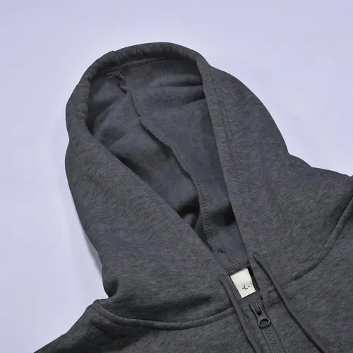 Vista 4 de Conjunto deportivo de 2 piezas para hombre, conjunto deportivo con cremallera y pantalones deportivos, elegante traje deportivo 2023