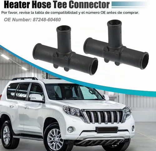 Vista 2 de X AUTOHAUX - Conector en T de manguera de calentador para Toyota Sequoia