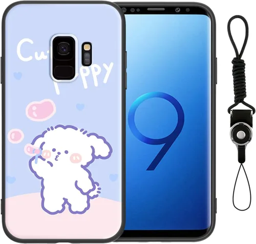 Vista 12 de Funda para teléfono Samsung S10 Plus (no Samsung S10), para Galaxy S10 Plus, diseño divertido de perro, estilo animal de dibujos animados