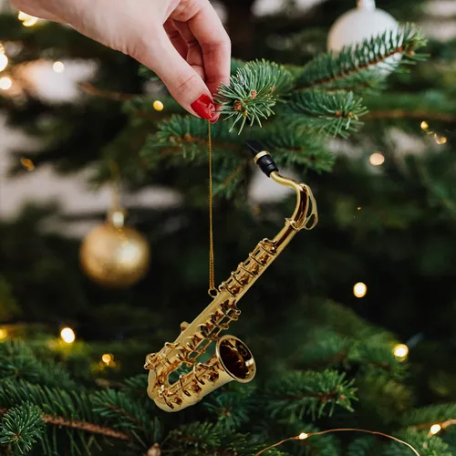 Vista 6 de Adorno para Navidad de instrumento musical