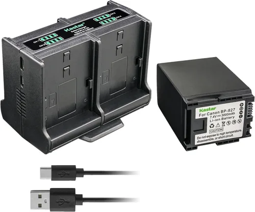 Vista 9 de Kastar Cargador de batería cuádruple compatible con Canon VIXIA HF S200 HFS200, VIXIA HF10, VIXIA HF11, VIXIA HF20, VIXIA HF21, VIXIA HF100, VIXIA
