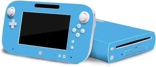 Vista 22 de Black Chrome Mirror Vinyl Decal Faceplate Mod Skin Kit by System Skins - Compatible with Nintendo Wii U Console