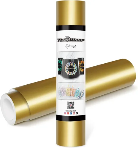 Vista 20 de TECKWRAP - Vinilo adhesivo permanente para manualidades 12 pulgadas x 10 pies Blanco mate