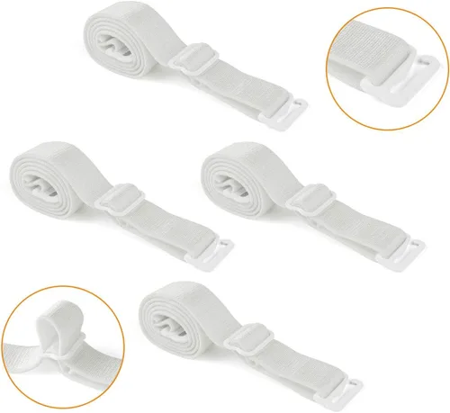 Vista 4 de uxcell 2 pares de 101215180.787in de ancho, correas elásticas ajustables para mujer