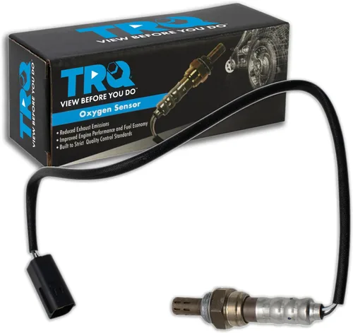 Vista 255 de TRQ Sensor de Oxígeno O2 de 4 Hilos de Banda Estrecha Compatible con VW Atlas 2.0L 2018-21, VW GTI 2.0L 2016-18, Audi A3 Quattro 2.0L 2015-18, VW