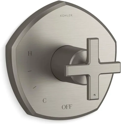 Vista 54 de KOHLER K- TS27043-3-BV Occasion™ RITE-TEMP VALVE TRIM, vibrante bronce cepillado