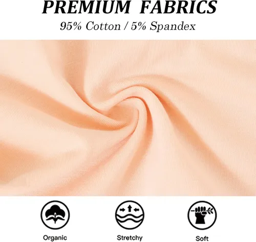 Vista 4 de MEIDAYAI Tangas de algodón para mujer originales, tangas de algodón transpirable, ropa interior elástica, paquete de 10
