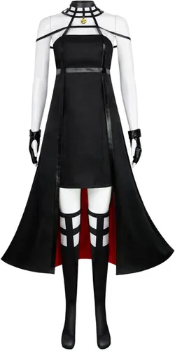 Vista 3 de Anime SPY × FAMILY Cosplay vestido de Halloween Yor Forger disfraz traje