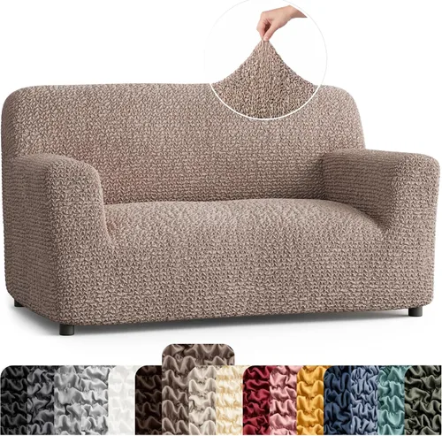 Vista 61 de PAULATO BY GA.I.CO. Funda para Silla - Funda para Sillón - Funda para Sillón - Funda de Tela Suave - Protector de Muebles Elegante de Ajuste Ceniza