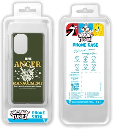 Vista 2 de ERT GROUP Funda de TPU para Xiaomi MI 11i/REDMI K40/K40 PRO/Poco F3/F3 PRO Original y Oficialmente Licencia Looney Tunes Patrón Tasmanian 006