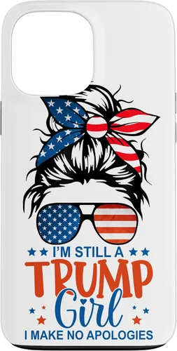 Vista 24 de I'm Still A Trump Girl I Make No Apologies Trump 2024 Women Case for iPhone 17