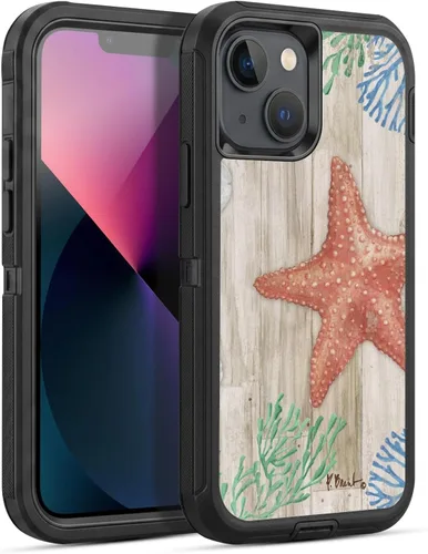 Vista 175 de Head Case Designs Officially Licensed Paul Brent Agate Mermaid Coastal Gel Armor Case [Military Grade Drop Protection] Compatible with Apple iPhone