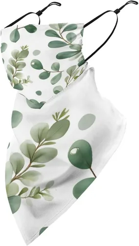 Vista 33 de Bufanda reutilizable con protección solar UV para las orejas, bandana reutilizable para la cara Color985