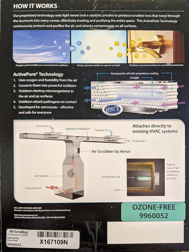 Vista 6 de Aerus Limpiador de Aire Libre de Ozono