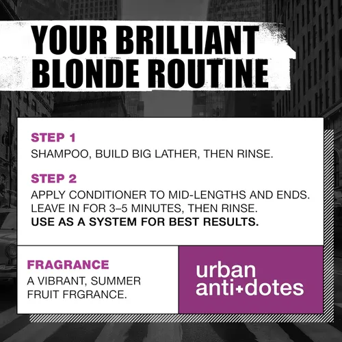 Vista 7 de TIGI Bed Head Dumb Blonde Champú y acondicionador reconstructor Duo – 25.36 oz cada uno, paquete de de 2