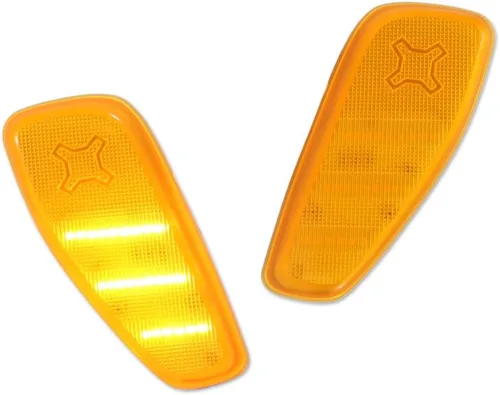 Vista 17 de Kit de lámparas de marcador lateral LED blanco con lente ahumada, compatible con Jeep Renegade 2014, 2015, 2016, 2017, 2018, 2019, 2020, 2021, 2022