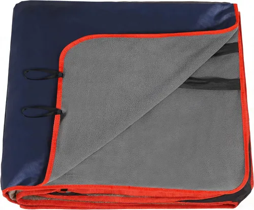 Vista 12 de REDCAMP Manta grande impermeable para estadio para deportes al aire libre, suave y cálida, manta de campamento de forro polar resistente al viento