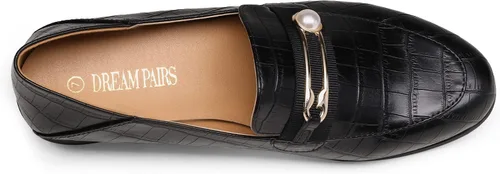 Vista 4 de DREAM PAIRS Loafers for Women Slip On Comfortable Round Toe Casual Fashion Flats Driving Shoes