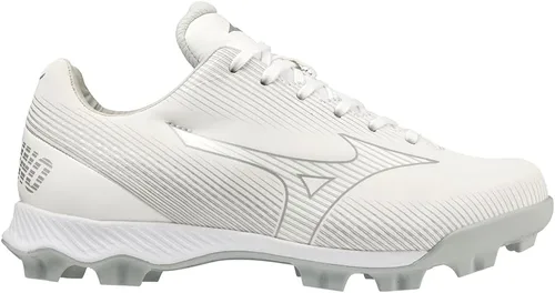 Vista 5 de Mizuno Girl's Wave Finch Lightrevo Jr. Molded Softball Shoe