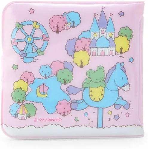 Vista 2 de Sanrio Cartera de vinilo, Varios colores, Pequeñas estrellas gemelas