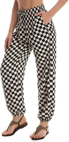 Vista 3 de SENSERISE Womens Harem Pants Yoga Hippie Palazzo Lounge Beach Pant Boho Trousers with Pockets