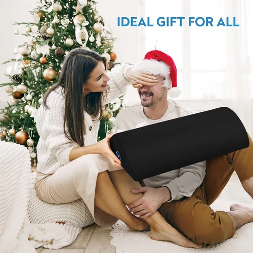 Vista 7 de StepLively Almohada Ergonómica de Reposapiés para Debajo del Escritorio en el Trabajo, Almohada de Soporte Reposapiés Anti-Fatiga para Alivio