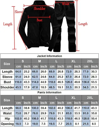 Vista 4 de Lavnis - Conjunto deportivo de manga larga para hombre para correr y trotar