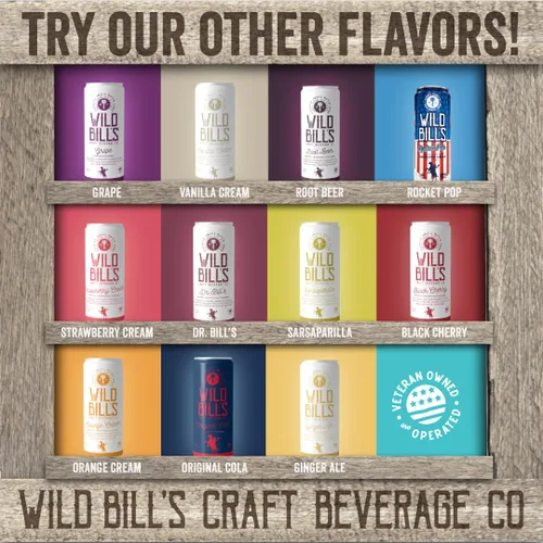 Vista 7 de Wild Bill's Apple Pie Soda Classic Craft Soda Pop - Refrescos y bebidas gaseosas artesanales clásicas, hechas con azúcar de caña pura, sin cafeína