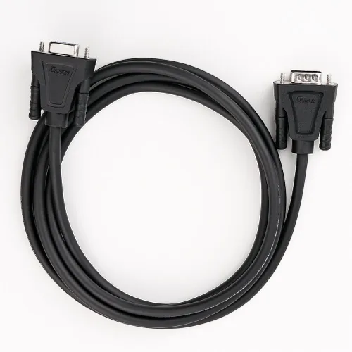 Vista 8 de DTECH Cable serie de puerto COM macho a hembra RS232 de 9 pines recto a través de cable de 9 pines (9.8 ft, negro)