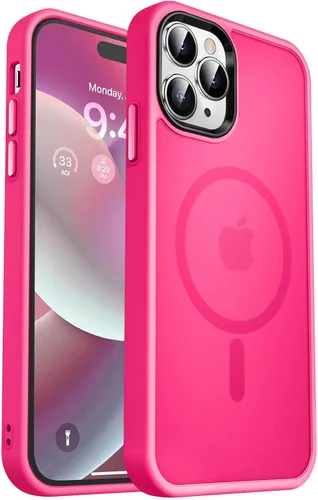 Vista 170 de MOCCA - Funda magnética resistente para iPhone XR de 6.1 pulgadas, compatible con MagSafe, funda con protección contra caídas de grado militar