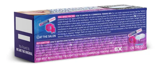 Vista 3 de Sistema de blanqueado acelerado Platium, 25 U.v de Twilight Teeth