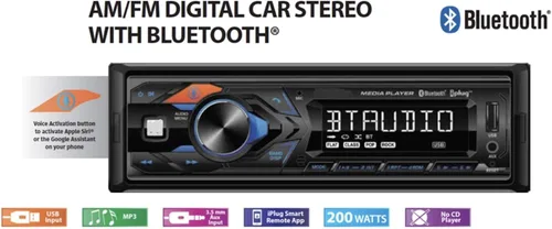 Vista 4 de Generic LS Tractor Radio 12V AM FM Bluetooth Streaming USB Fácil Instalar Conectar Arnés Sin Empalme de Cable Directo Plug & Play Estéreo Pesado