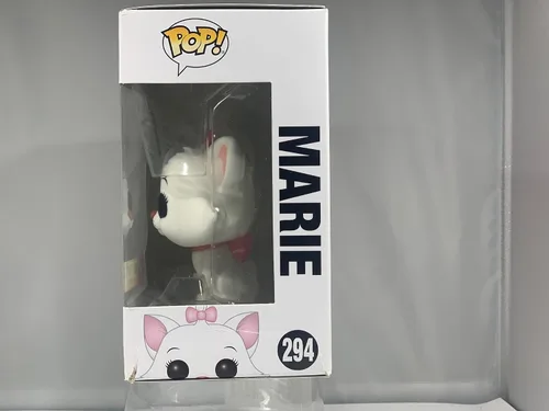 Vista 2 de Funko POP! Disney n.° 294, Los Aristogatos Flocked Marie (tópico caliente exclusivo)