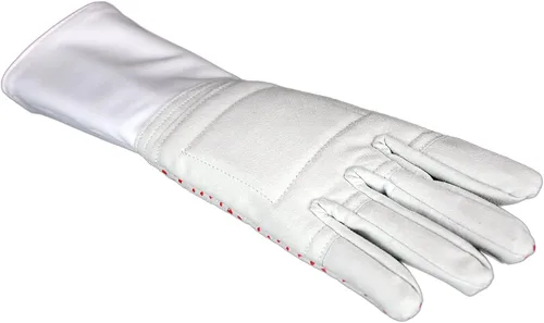 Vista 4 de Guante de esgrima lavable profesional con partículas antideslizantes de silicona, guantes de esgrima para espada y sable
