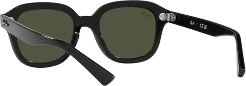 Vista 6 de Ray-Ban Gafas de sol unisex ópalo gris oscuro, lentes grises, 2.008 in