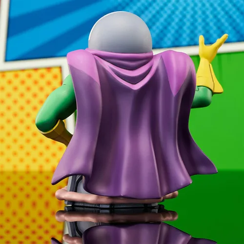 Vista 8 de Diamond Select Toys Marvel Animated: Mysterio - Busto de resina a escala 1:7, multicolor, 6 pulgadas
