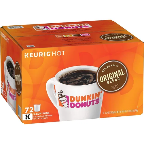 Vista 18 de Dunkin' Original Blend Café tostado medio, 32 cápsulas Keurig K-Cup