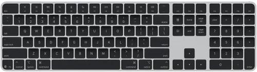Vista 7 de Apple - Teclado Magic Keyboard con Touch ID y teclado numérico para modelos Mac con Apple Silicon - Inglés estadounidense - Teclas blancas