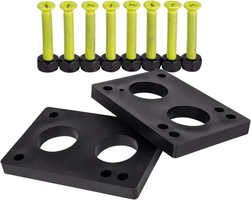 Vista 2 de Cal 7 Almohadillas elevadoras de 1/4" y herrajes de 1.25" para monopatín