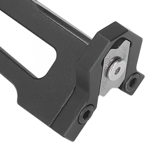Vista 7 de Kadimendium Recortadora de borde plano para carpintería, aleación de aluminio, cepilladora manual de borde de madera, herramienta de aplanamiento