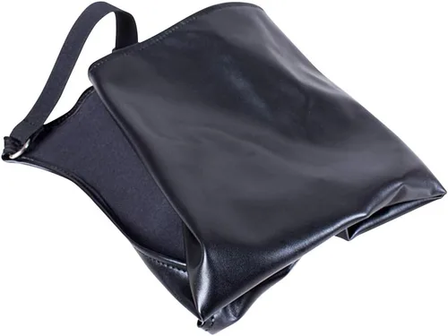 Vista 6 de Falda de nalgadas esclava abierta a la cadera bondage fetiche lencería erótica sexy, juguetes sexuales para mujeres, color negro