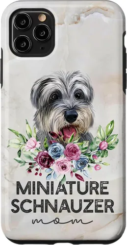 Vista 13 de Miniature Schnauzer Gifts Dog Mom Mini Schnauzer Case for iPhone 17