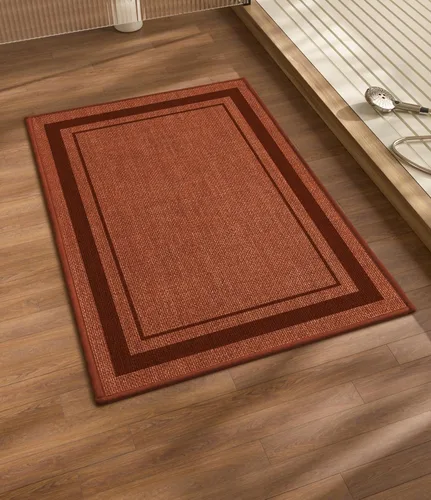 Vista 17 de chakme Juego de 2 alfombras de baño ultrafinas, absorbentes, antideslizantes, lavables a máquina, color beige oscuro, 17 x 24 pulgadas + tapete