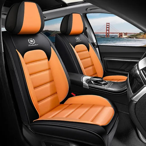 Vista 28 de Funda de cuero de 2 asientos para Mazda CX-3 CX-30 CX-5 CX-50 MX-30, antideslizante, impermeable, resistente al desgaste, funda universal