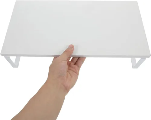 Vista 3 de ARTIBETTER Soporte elevador para monitor para escritorio con espacio de almacenamiento de 15.75 x 7.87 x 3.14 pulgadas, elevador de monitor