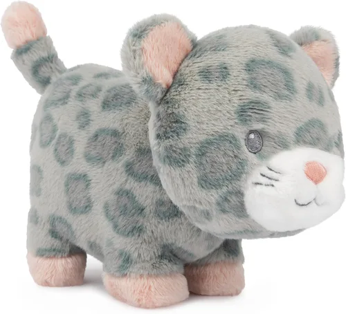 Vista 12 de GUND Baby Safari Friends Collection - Elefante de peluche con campanilla, juguete sensorial para bebés y recién nacidos, color verde azulado, 7